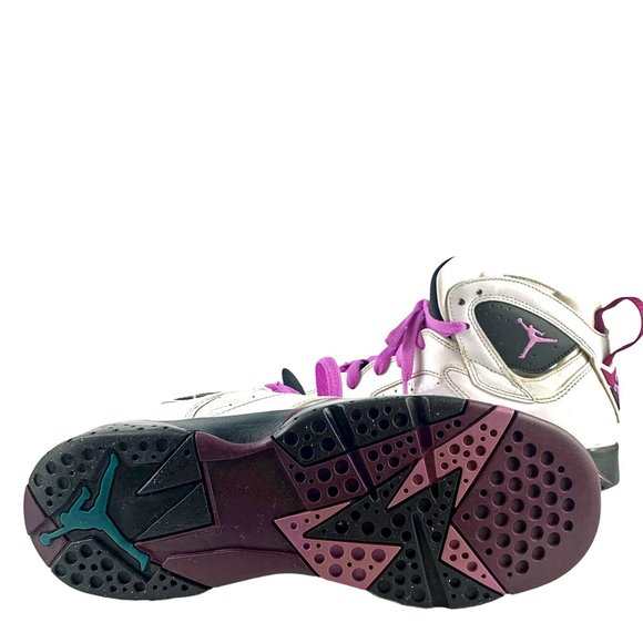 Jordan IV 442960-127 Retro Fuchsia Glow White Leather Mid Top‎ Sneakers - Picture 10 of 11